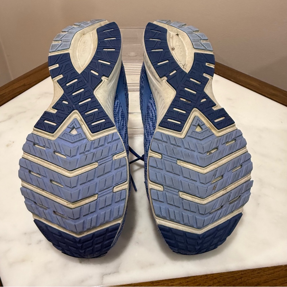 Brooks Launch 7 Wave Pattern Blue Sneakers for Running - Picture 7 of 7